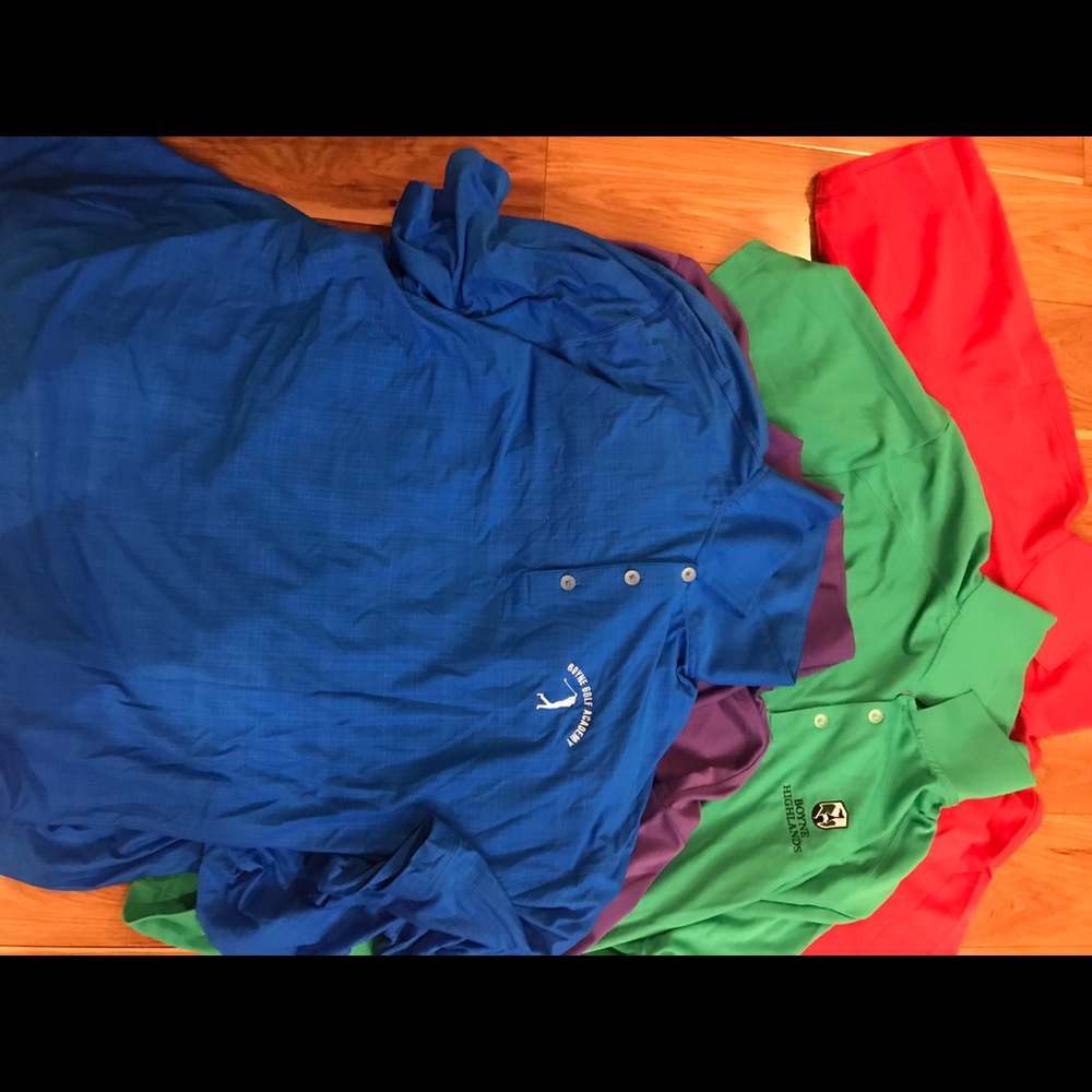 Men’s XXL golf shirts